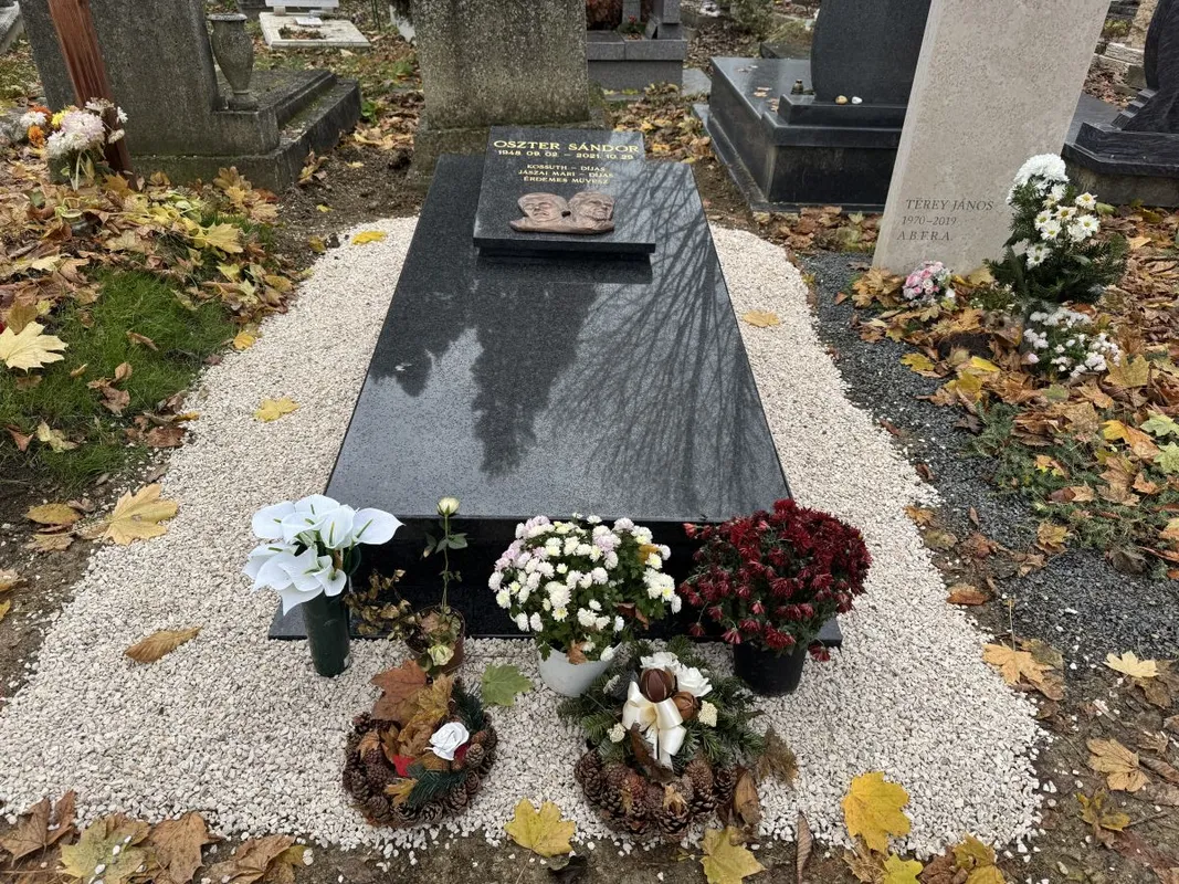 Oszter Sándor sírja