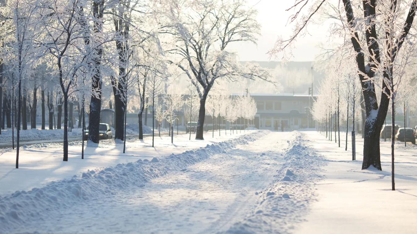 Havas időjárással jön a karácsony
