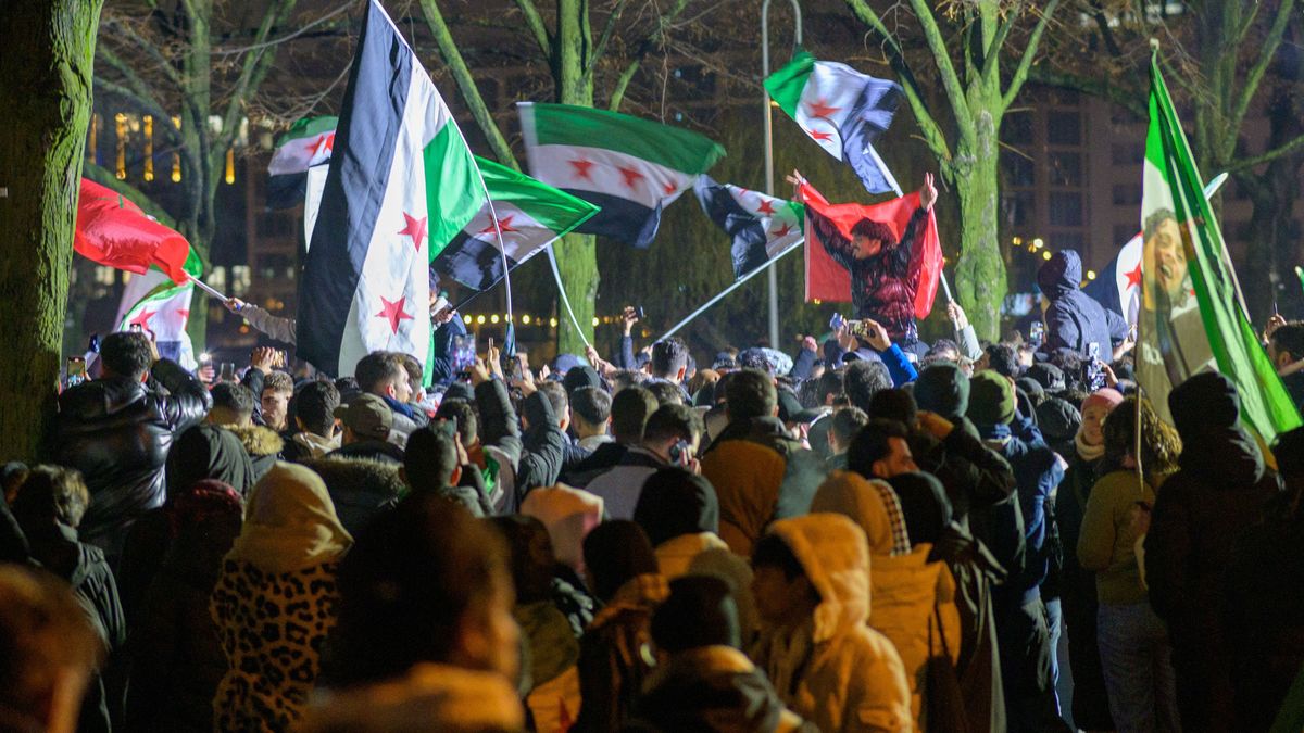 Berlin Rally Syrian Regime Collapse