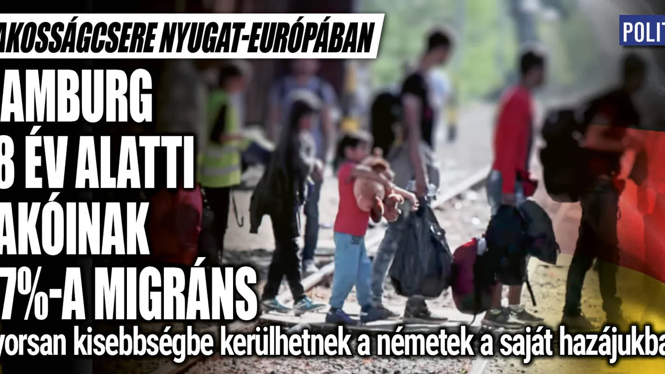 Lakosságcsere: Fiatal migránsoké a jövő Nyugat-Európában