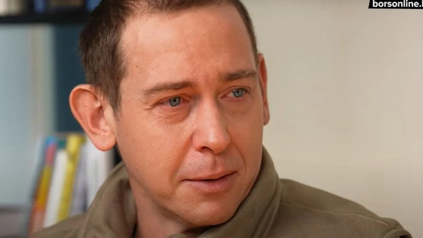 Sírva omlott össze a Bors kamerái előtt Molnár Gusztáv: "38 éves vagyok és sose voltam még boldog"