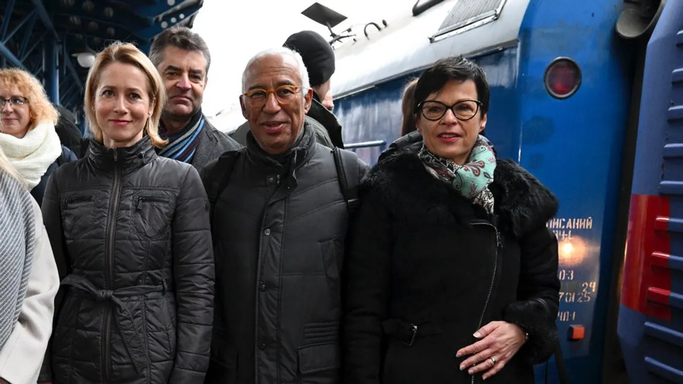 Ukrajnába mentek az EU vezető tisztviselői