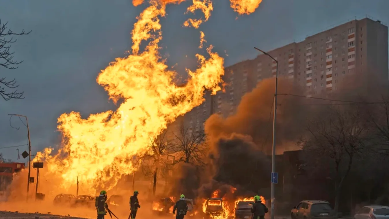 Az oroszok Kijevet támadják