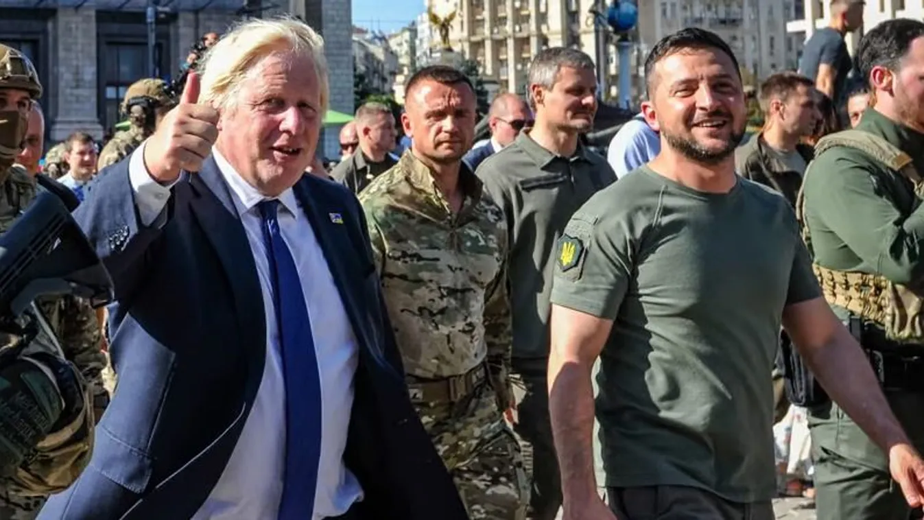 Boris Johnson: a Nyugat proxy-háborút vív Oroszország ellen