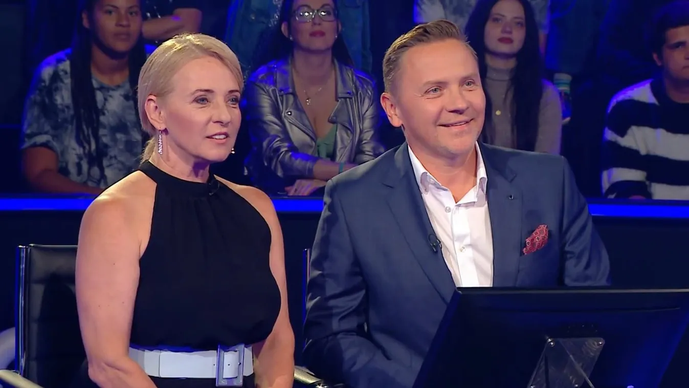 Marsi Anikó, Gönczi Gábor és Palik László egy adásban