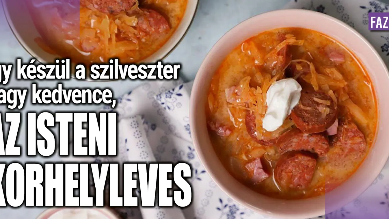 Korhelyleves, a szilveszteri nagy kedvenc