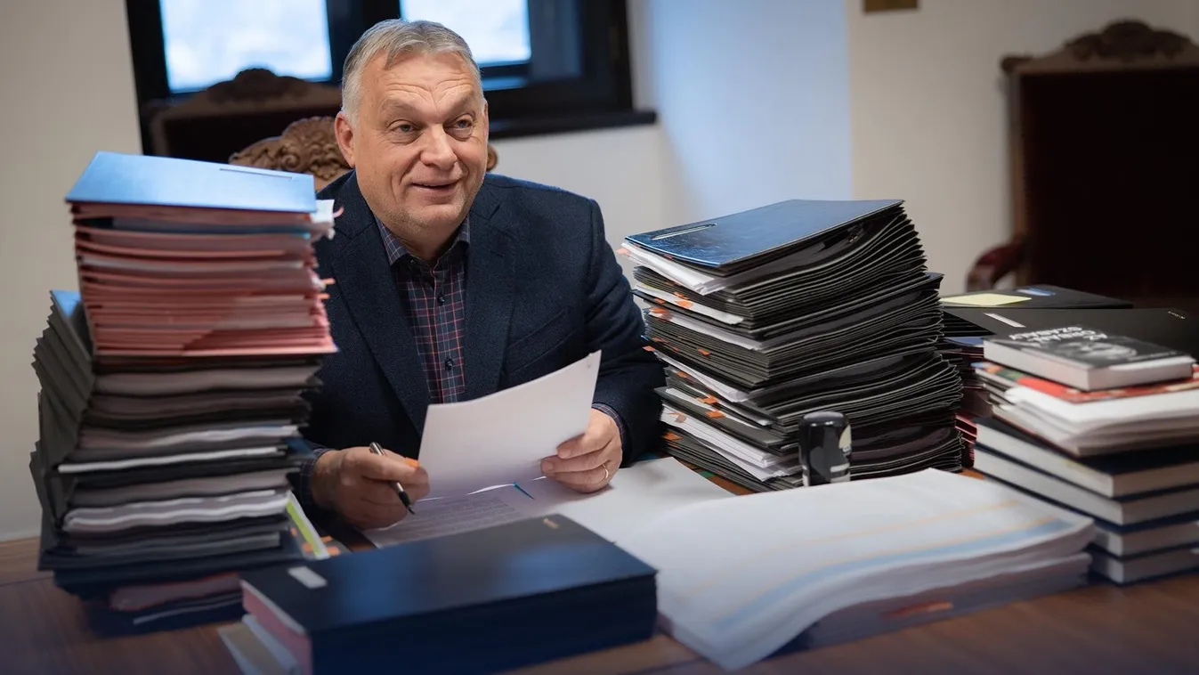 Orbán Viktor karácsony előtt "be van havazva"