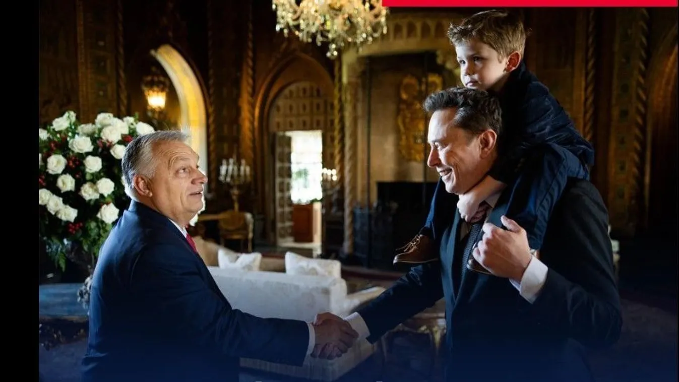 Orbán Viktor találkozott Elon Musk fiával