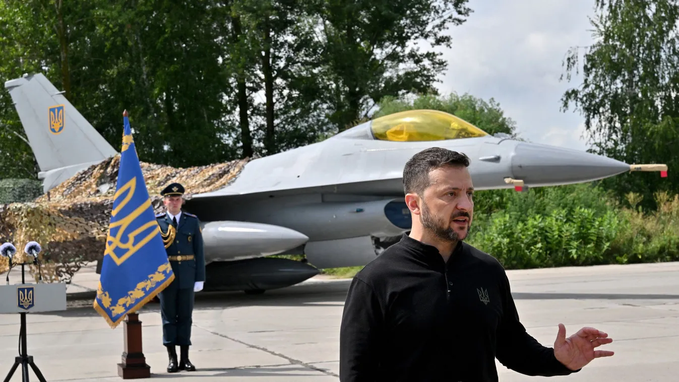 Pénzjutalmat kap az orosz katona, aki lelőtte ukrán F-16-ost