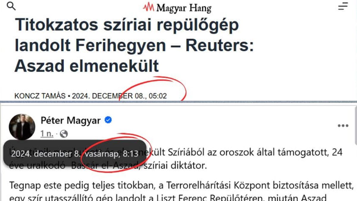 Ma tárgyal a Nemzetbiztonsági Bizottság Magyar Péter álhírbotrányáról