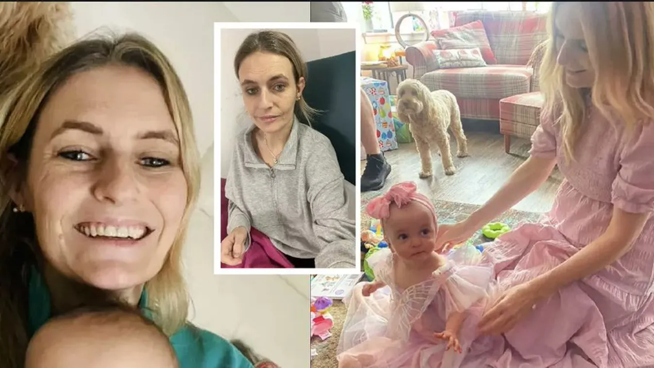 Kislánya születése után lett rákos a fiatal édesanya