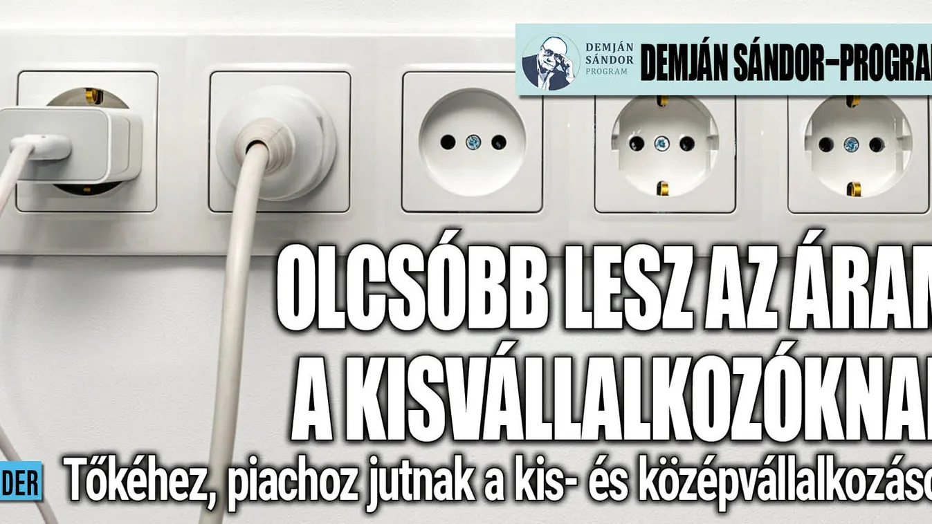 Olcsóbban kapják ezentúl az áramot a kisvállalkozók is
