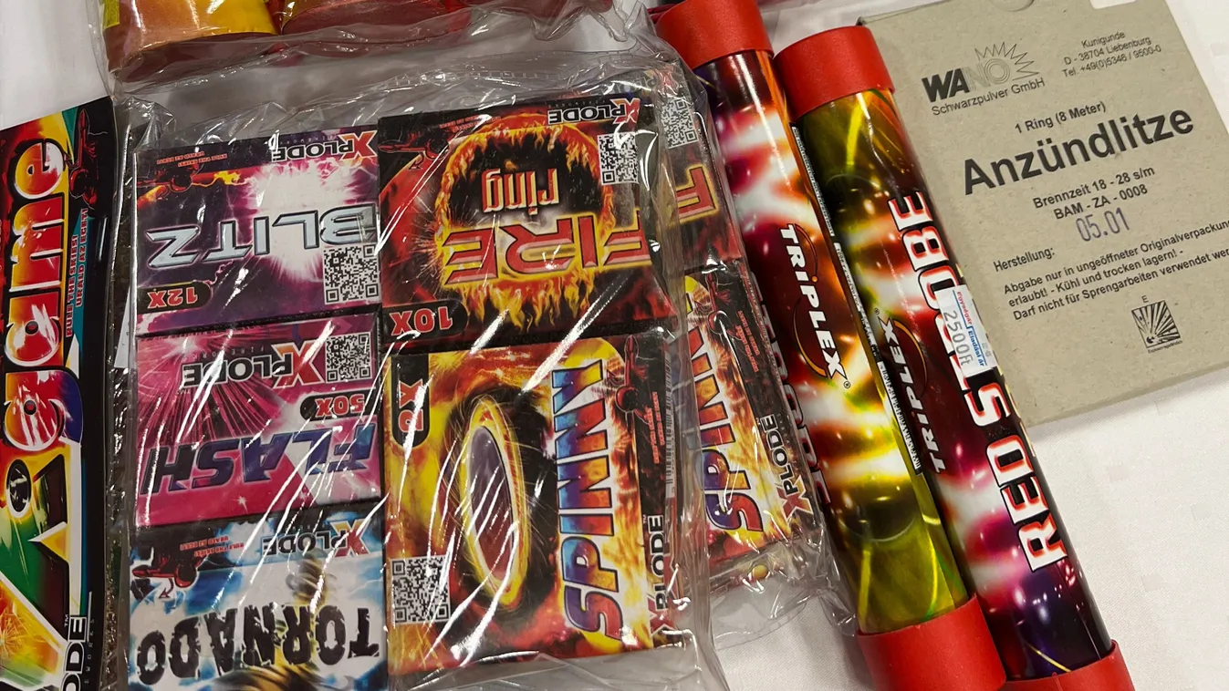 Figyelmeztet a BRFK: A pirotechnika nem játék!