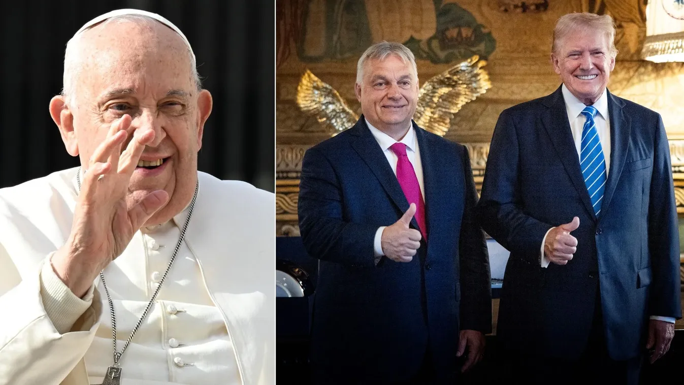 Orbán, Trump és Ferenc pápa áll ki a béke mellett