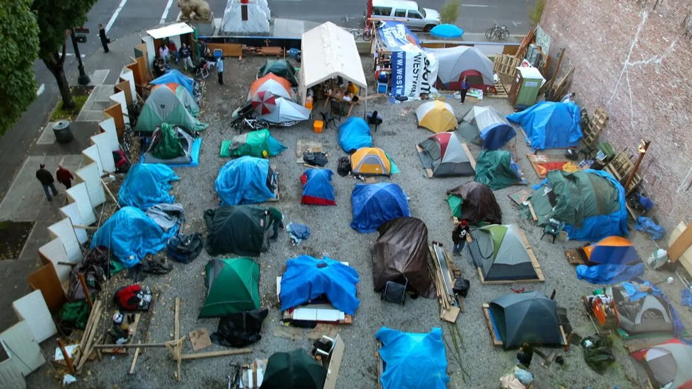 Közel egymillió hajléktalan él az Egyesült Államokban