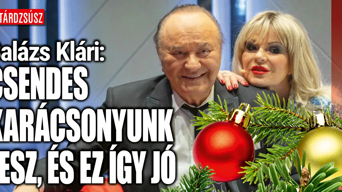 Balázs Klári és Korda György eltűnnek karácsonyra