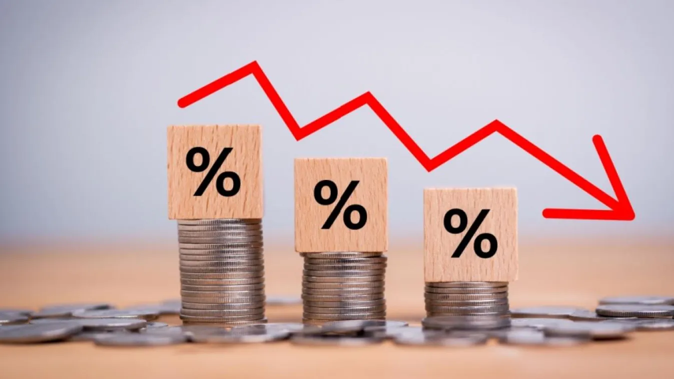 2024-ben az éves infláció visszatért  a 2–4 százalékos célsávba