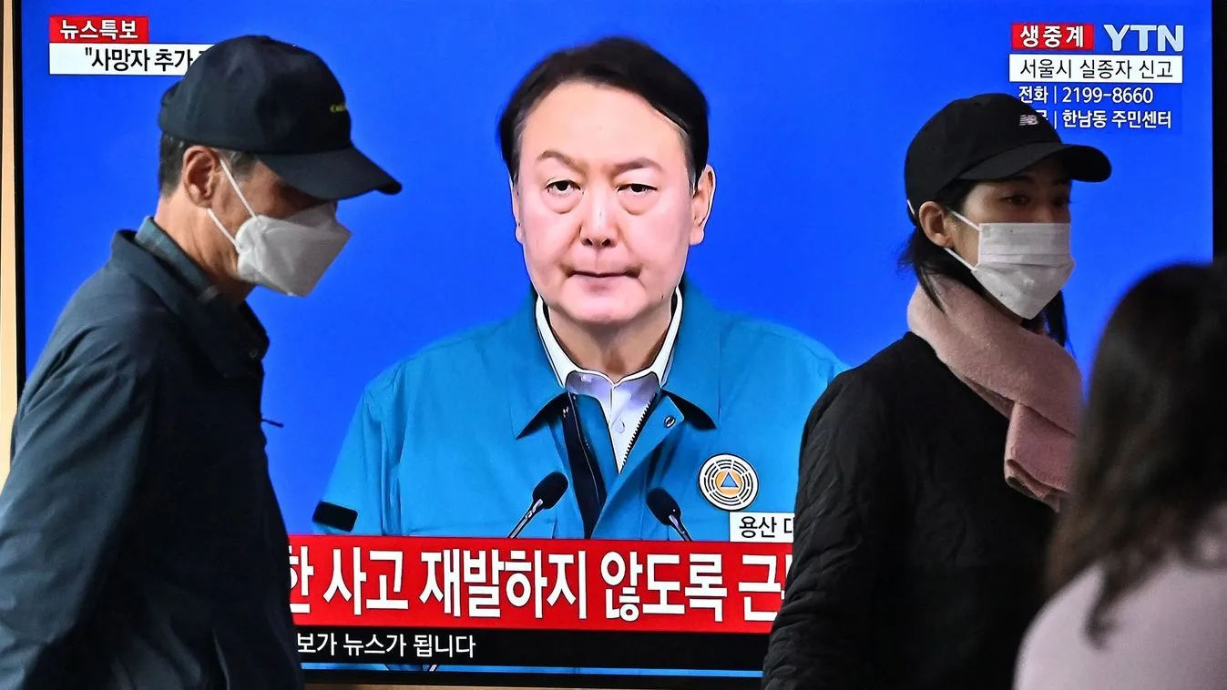 Őrizetbe vették a dél-koreai elnököt