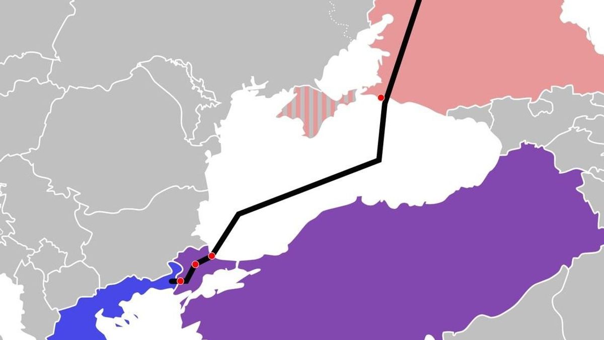 Ukrajna megpróbálta felrobbantani a Török Áramlat gázvezetéket