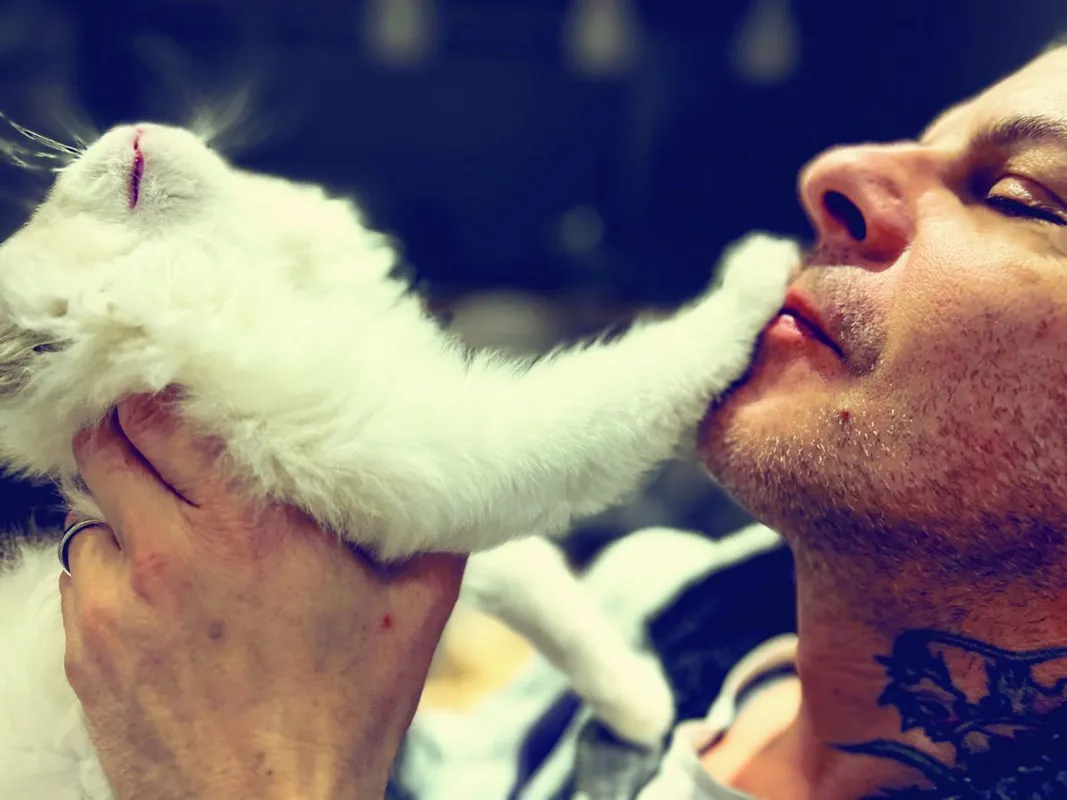 Csordás Tibi és a cicája, Angelina Cocoa - RIPOST - Adrián 