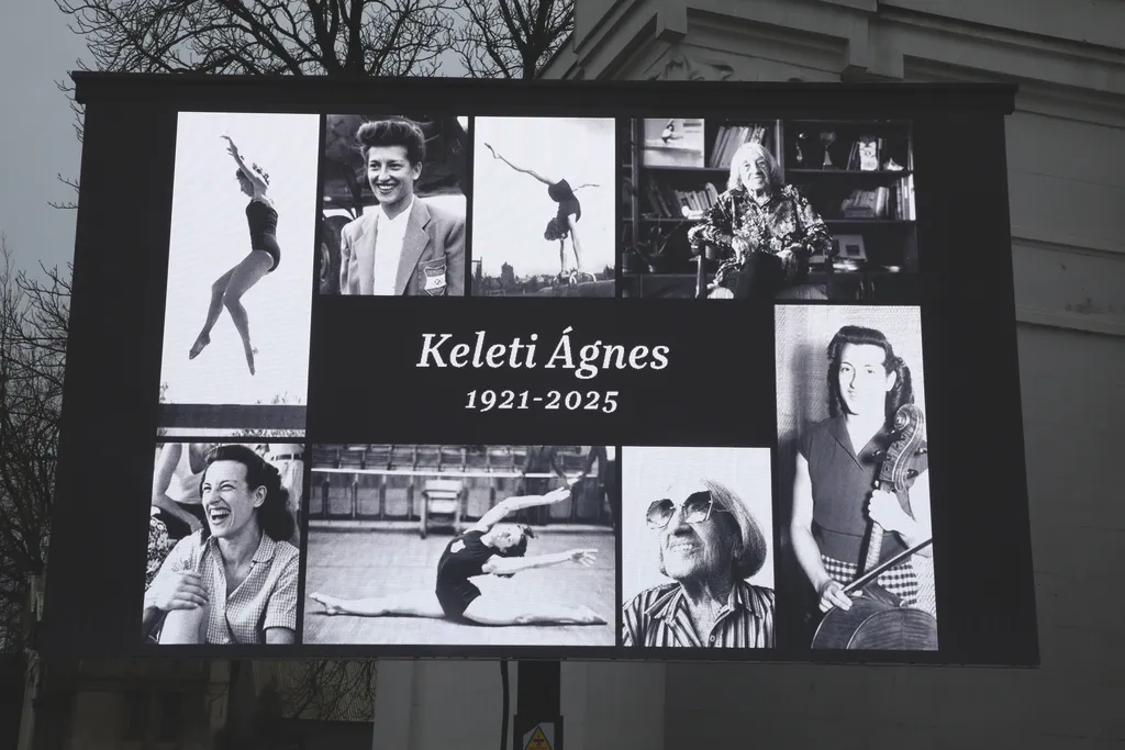 Keleti Ágnes, temetés