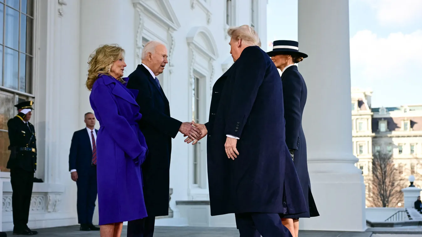 Így érkezett meg Donald Trump a Fehér Házba – videó