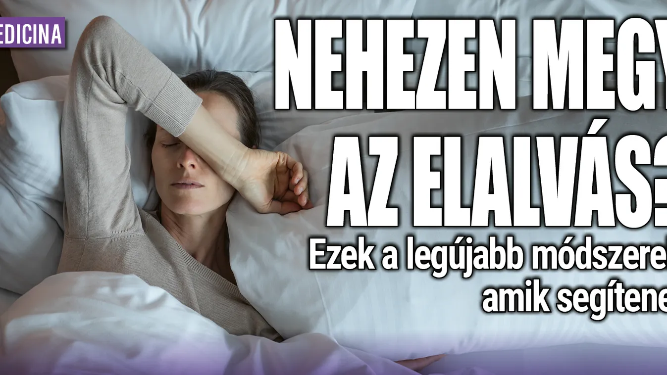 Nehezen megy az elalvás? Ezek a módszerek segítenek