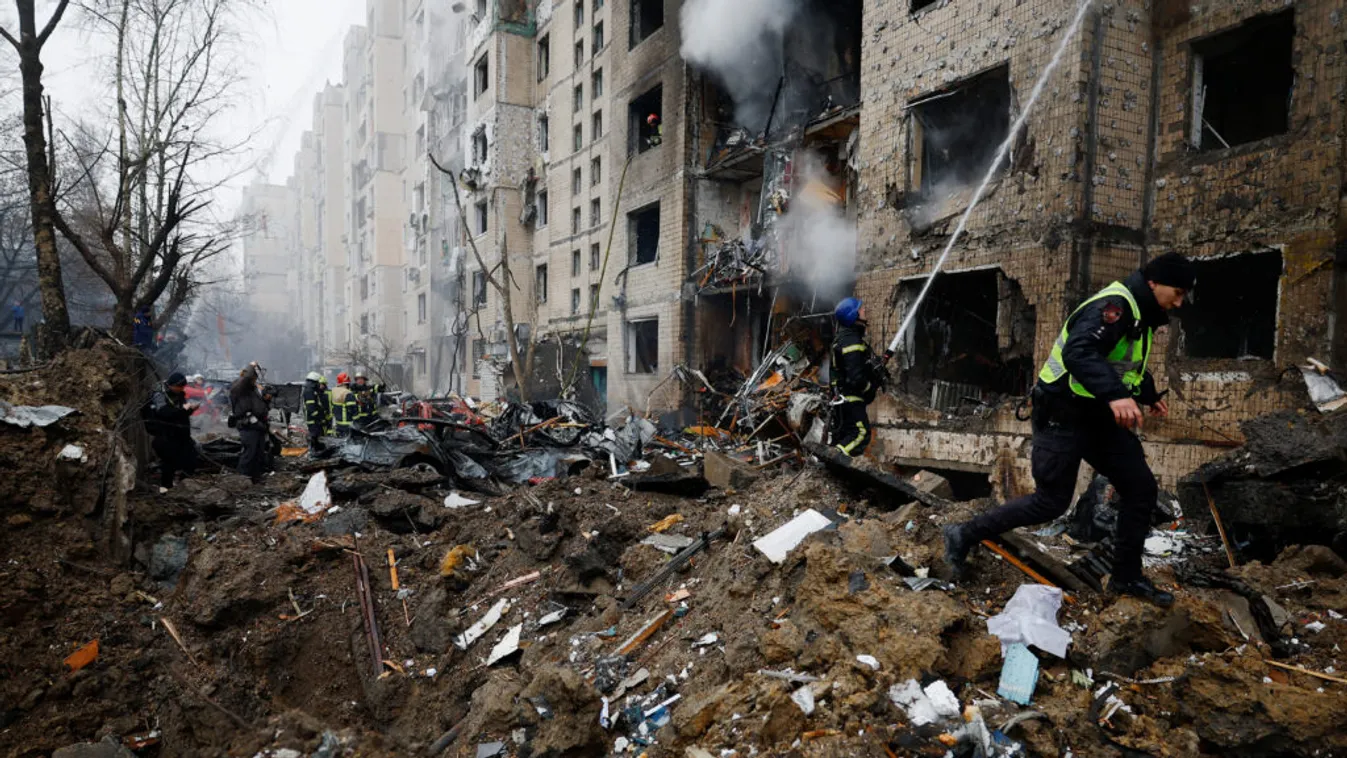 40 orosz rakéta és drón támadta az ukrán energetikai központokat