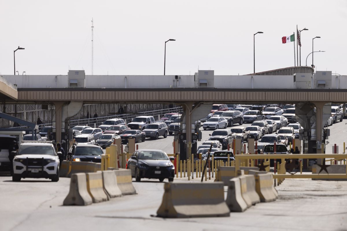 Security measures increased at the Border Wall in El Paso, Texas