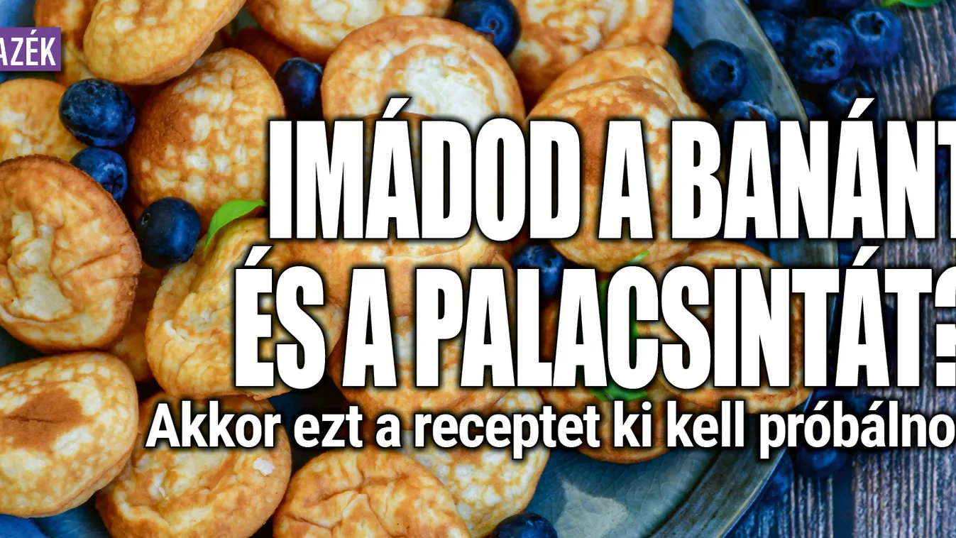 Palacsintát banánnal? Íme a szuper recept