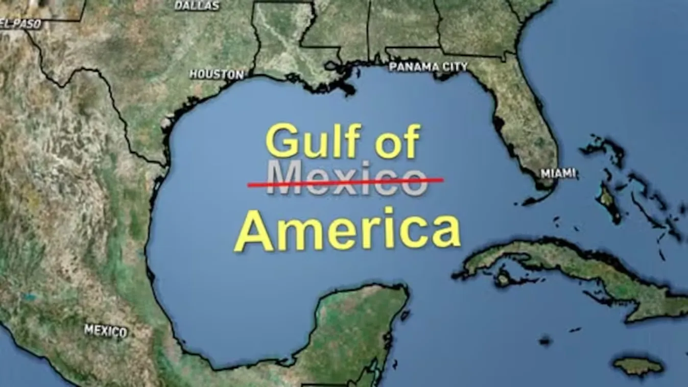 Trump parancsára a Google átnevezi a Mexikói-öblöt