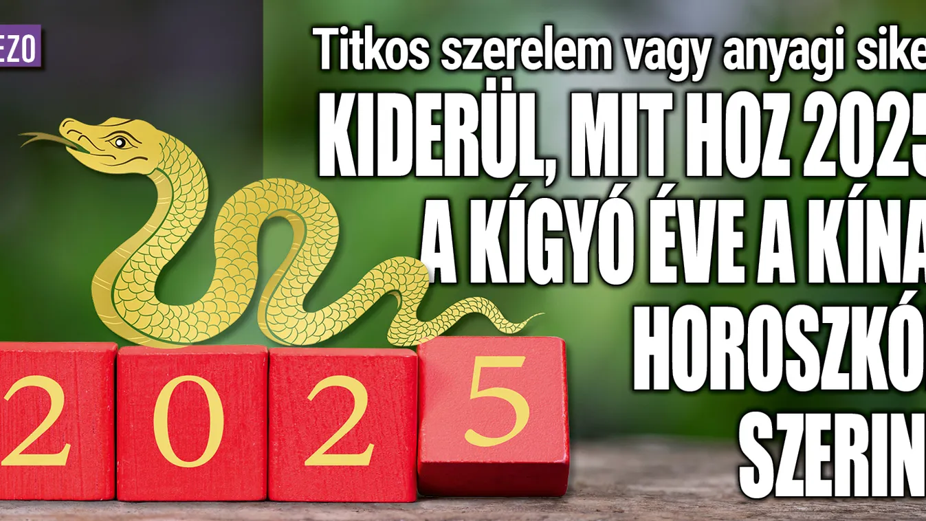  Kiderül, mit hoz a kígyó éve a kínai horoszkóp szerint
