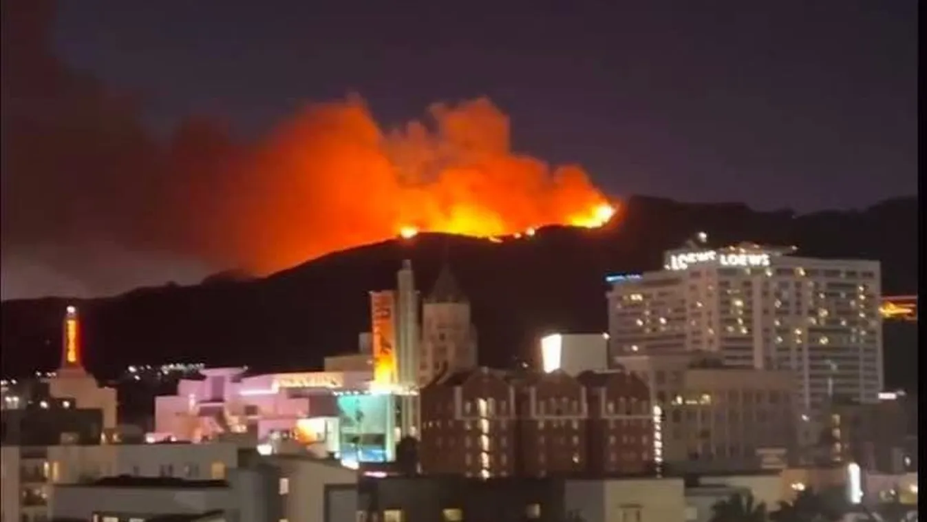 Los Angeles-i tűz: magyarok is veszélyben vannak – Galéria