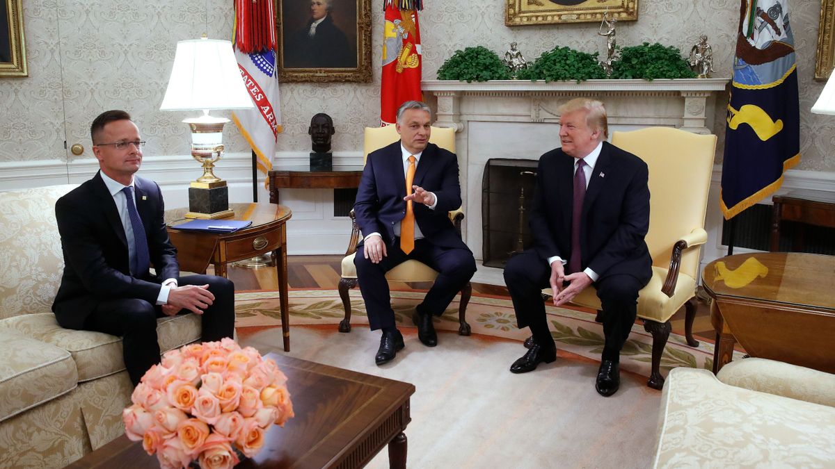 SZIJJÁRTÓ Péter; TRUMP, Donald; ORBÁN Viktor