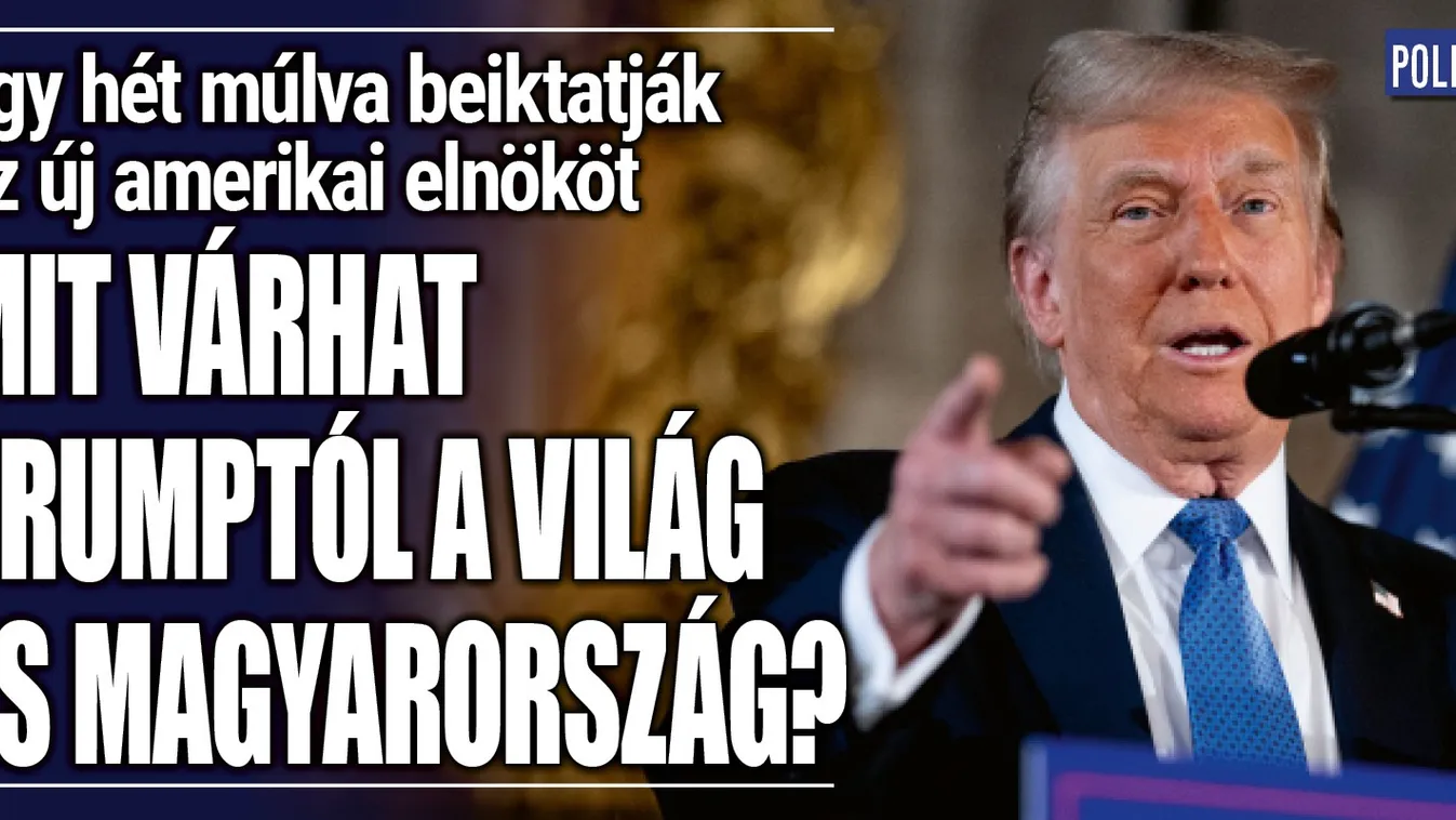 Egy hét múlva lép hivatalba Trump