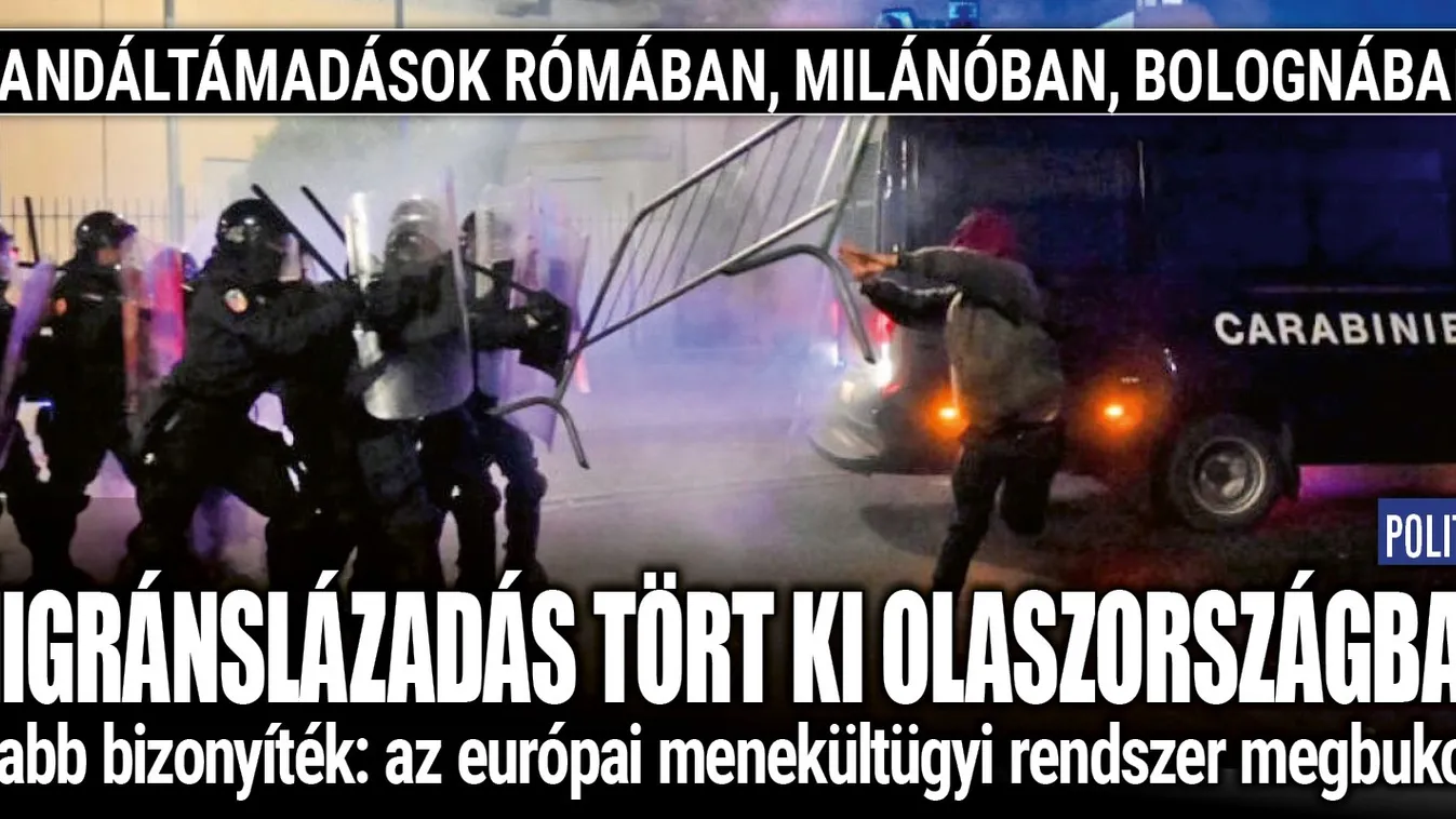 Migránslázadás Olaszországban