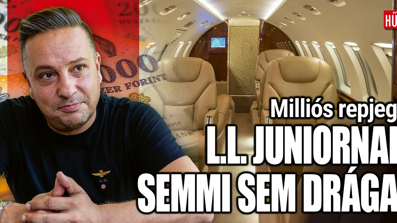 Repülőjegy kétmillióért? L.L. Junior továbbra sem spórol