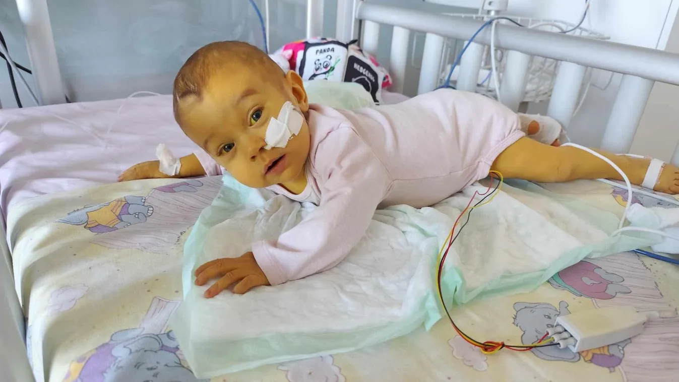 Édesapja lesz a 7 hónapos Lora donorja