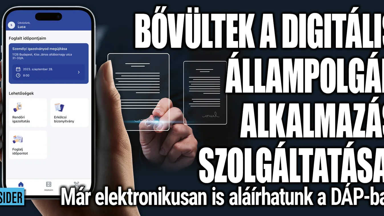 Már elektronikusan is aláírhatsz