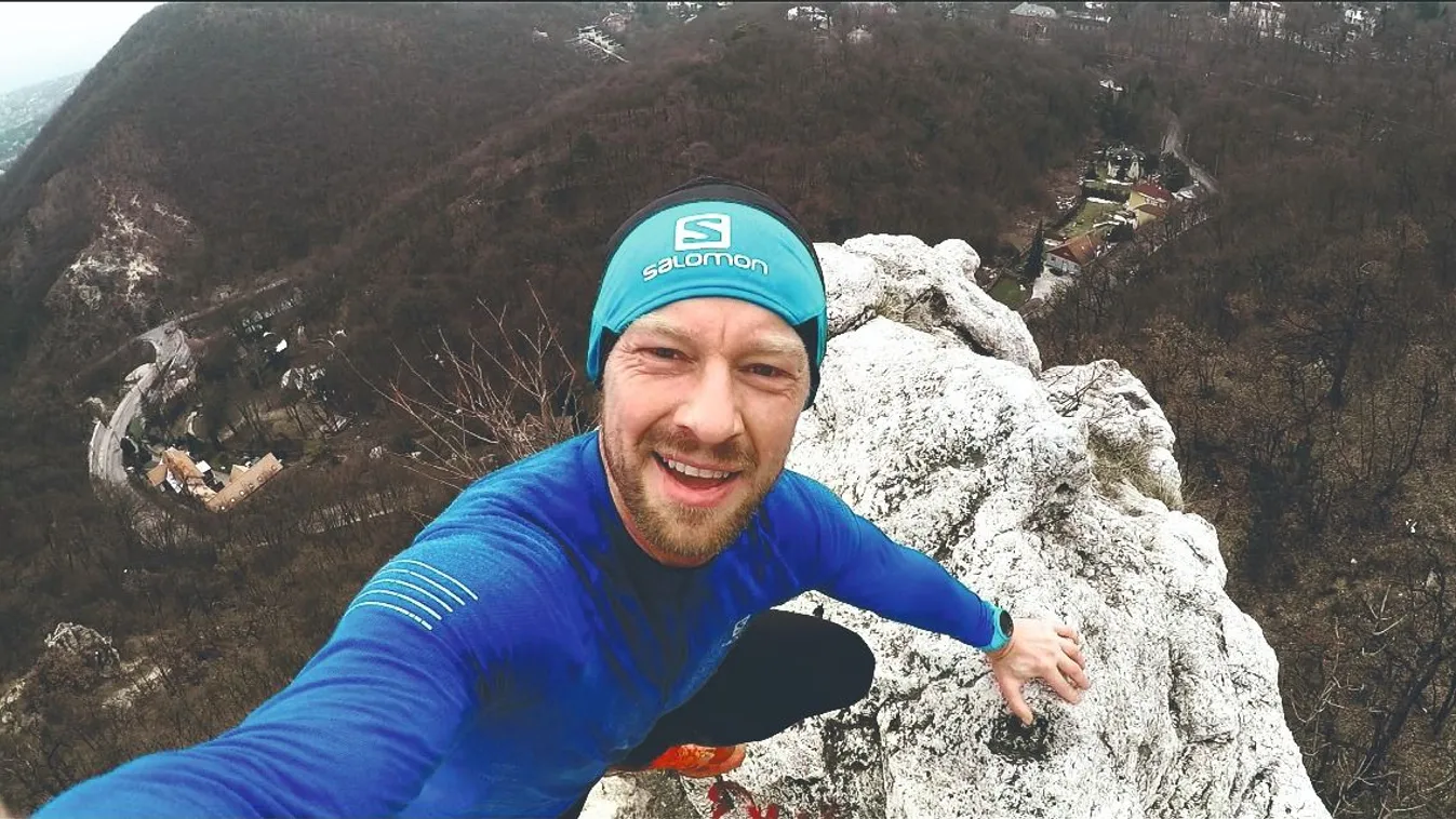 Száraz Dénes terepfutással lazít