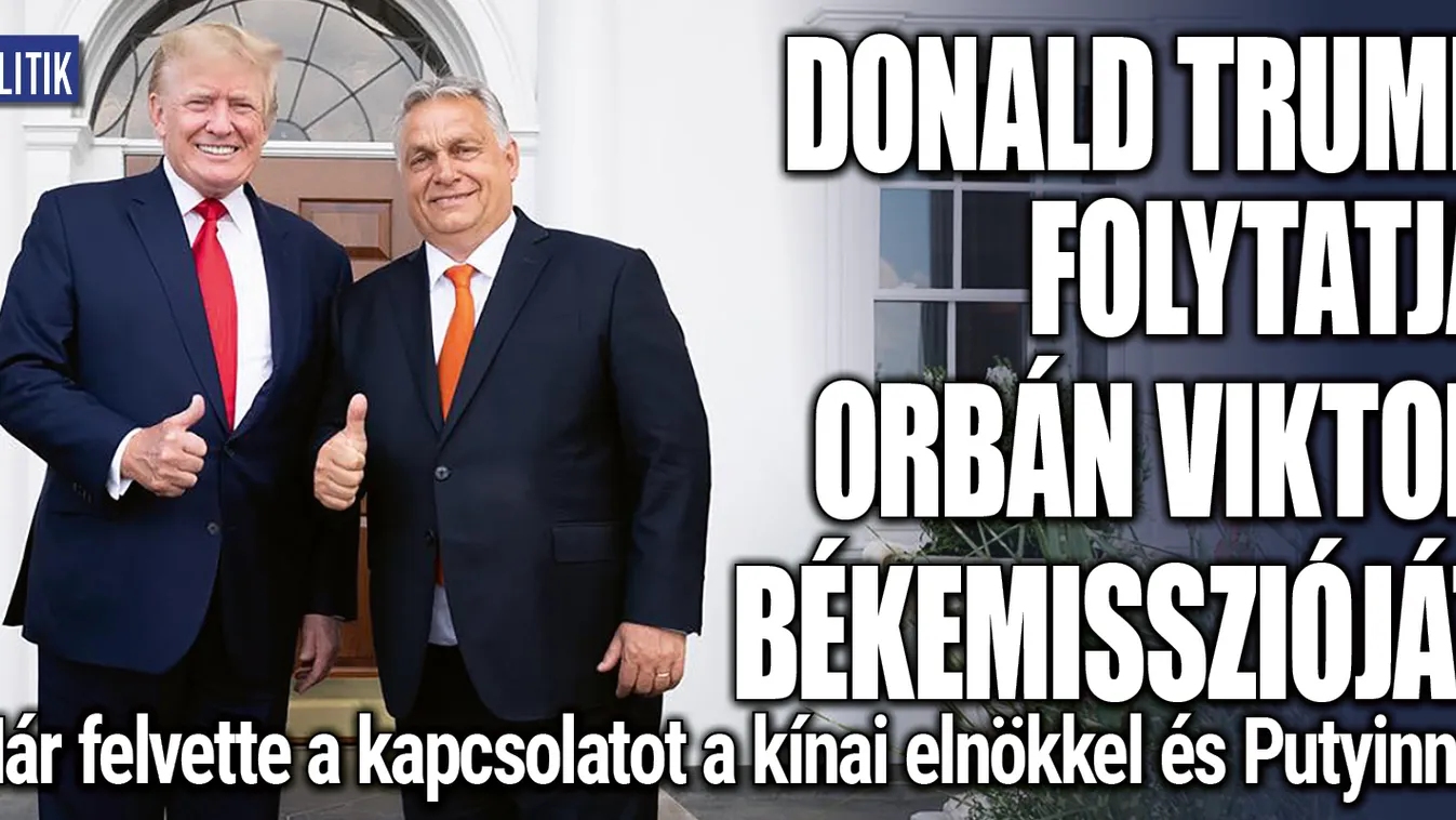 Már a héten tárgyalhat egymással Trump és Putyin