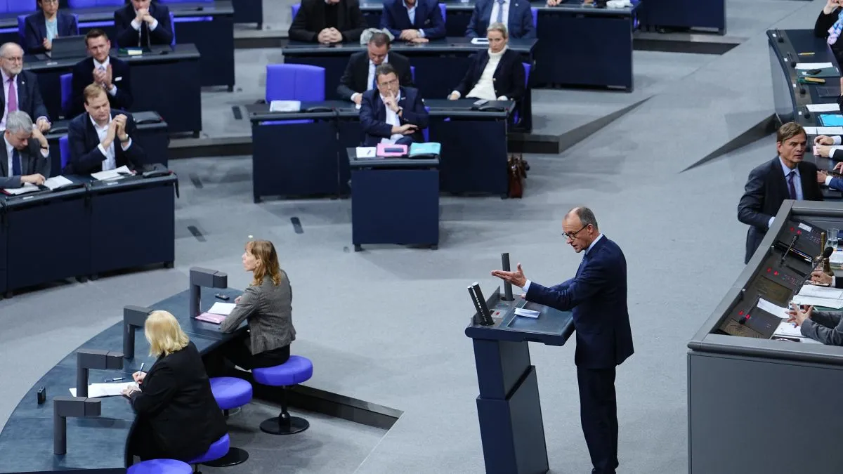 Bundestag - Government statement