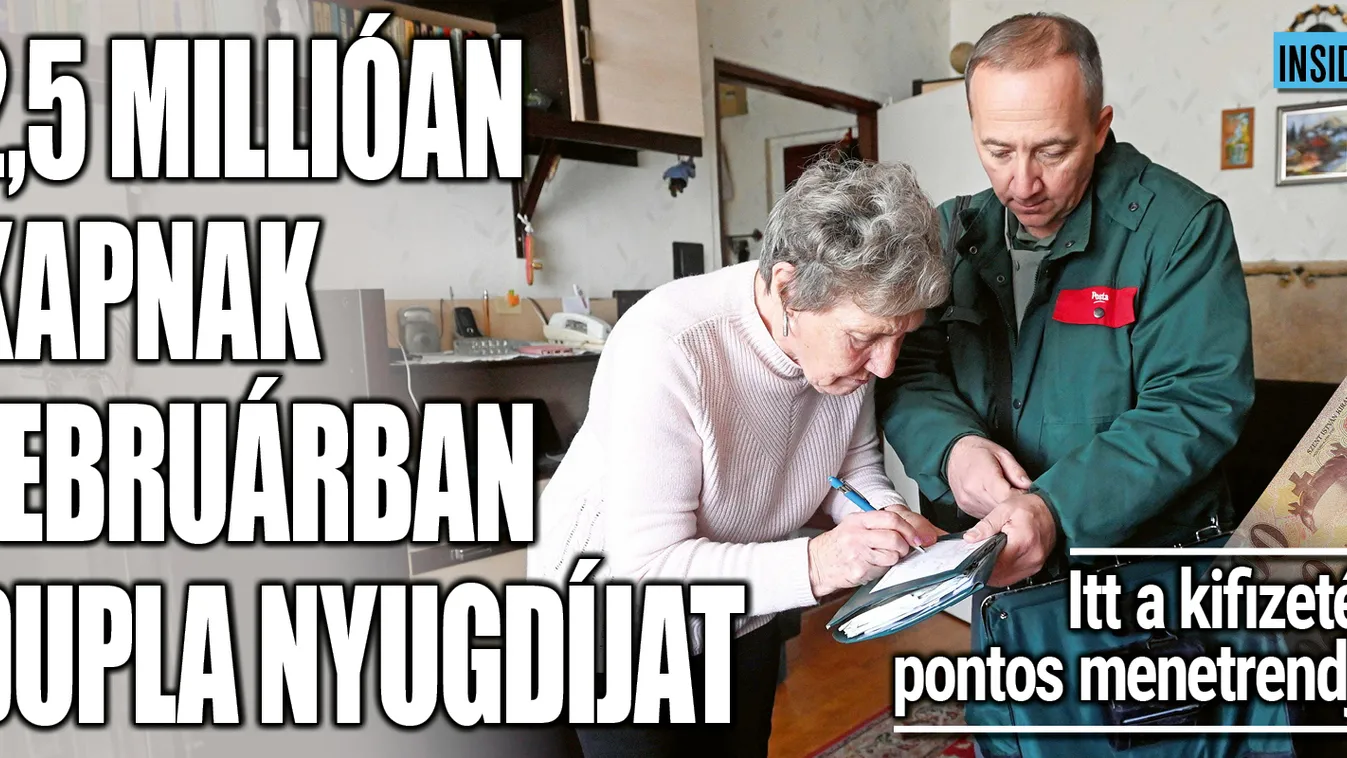 Hamarosan érkezik a dupla nyugdíj
