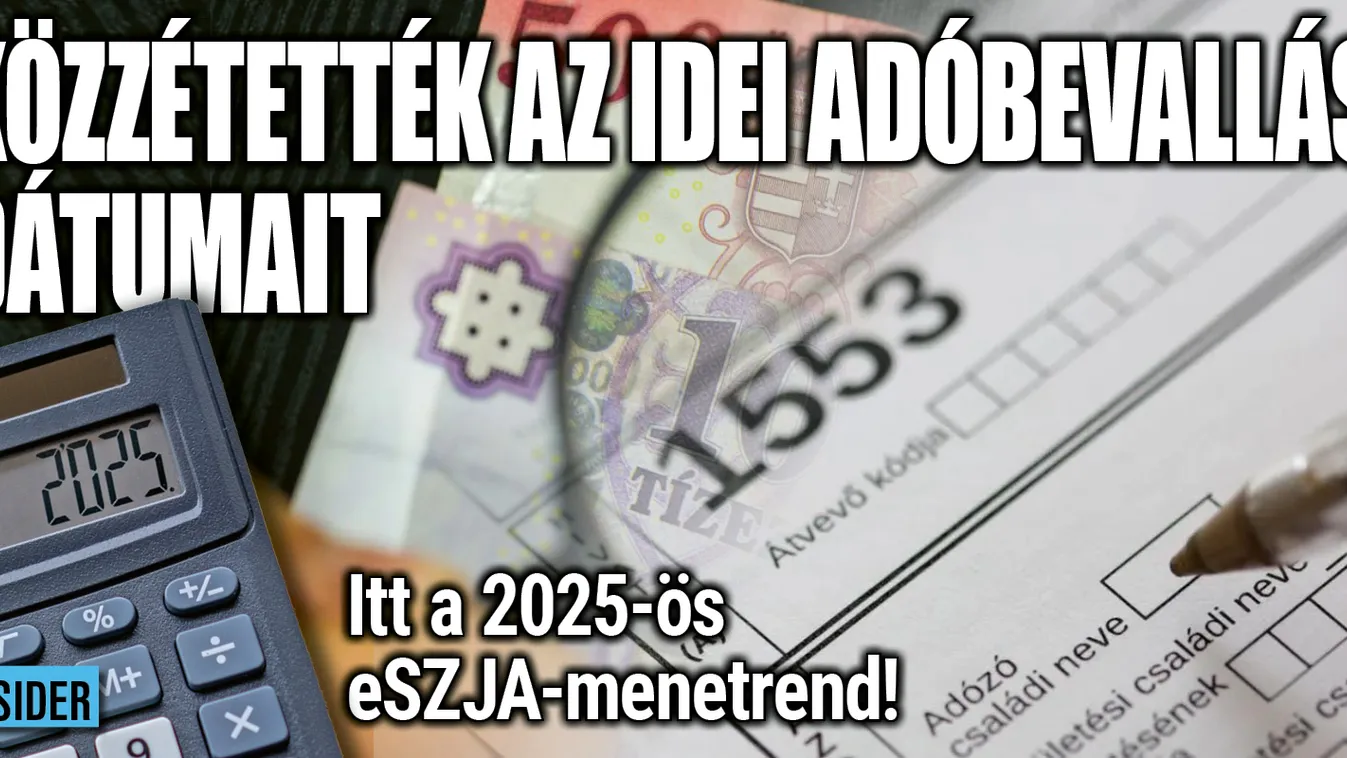 Indul a 2025-ös eSZJA-szezon!