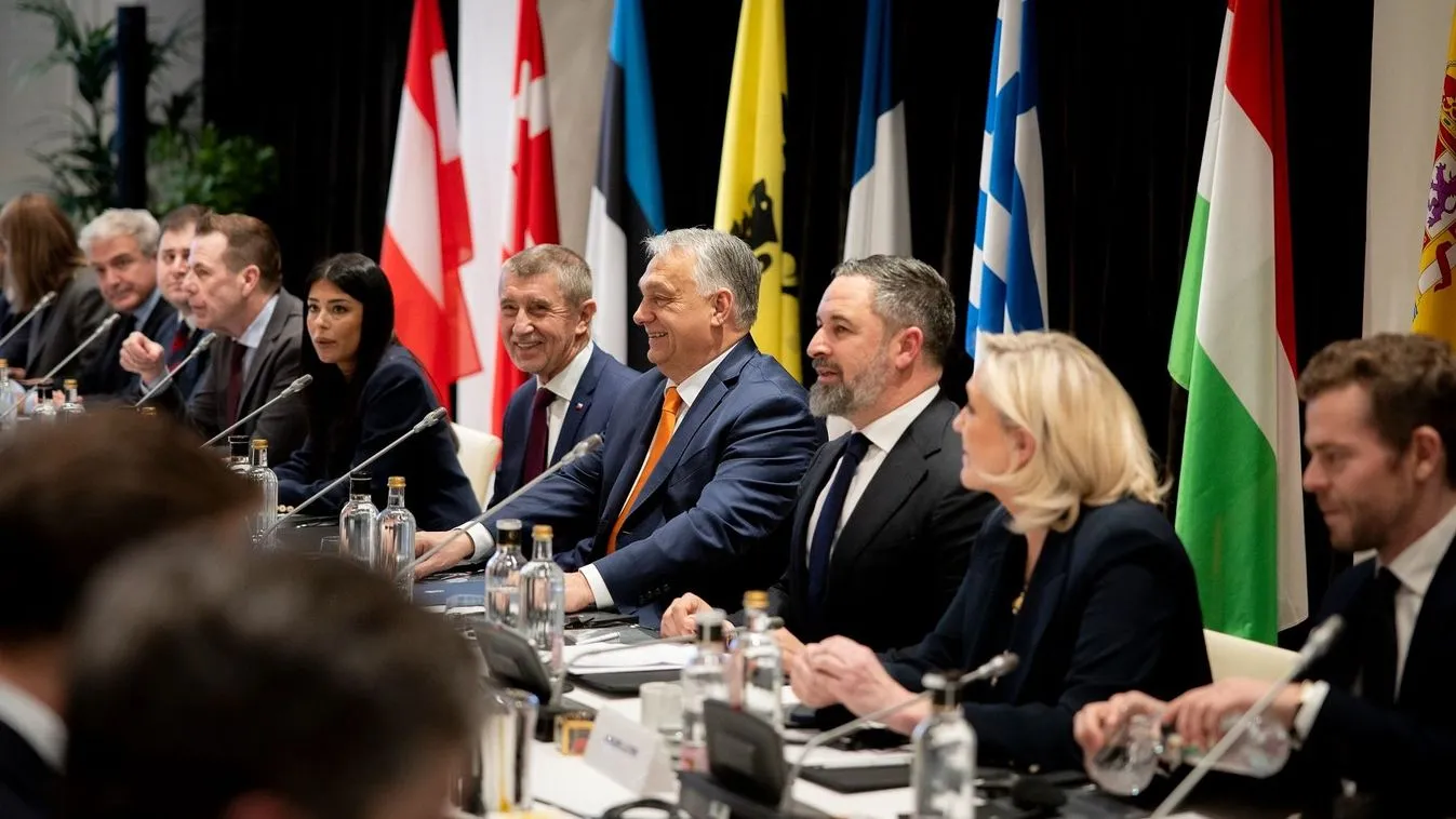 Orbán Viktor Madridban a Patrióták csúcstalálkozóján