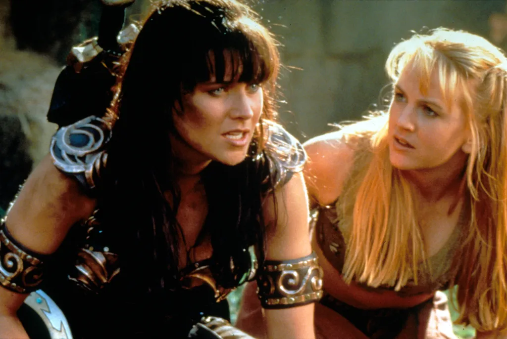 XENA: WARRIOR PRINCESS (TV)
LUCY LAWLESS, RENEE O'CONNOR
XENA 024
Credit: Moviestore Collection/face to face
- Editorial use only - *** Local Caption *** 31189643