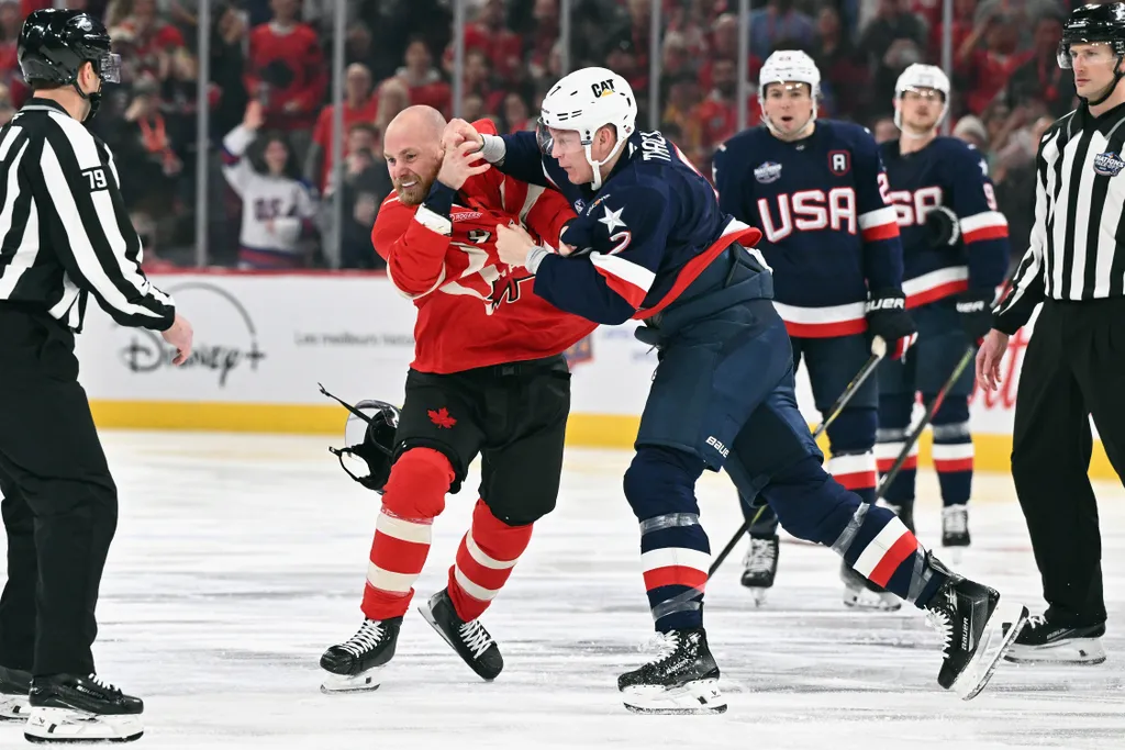 NHL 4 Nations Face-Off - United States v Canada