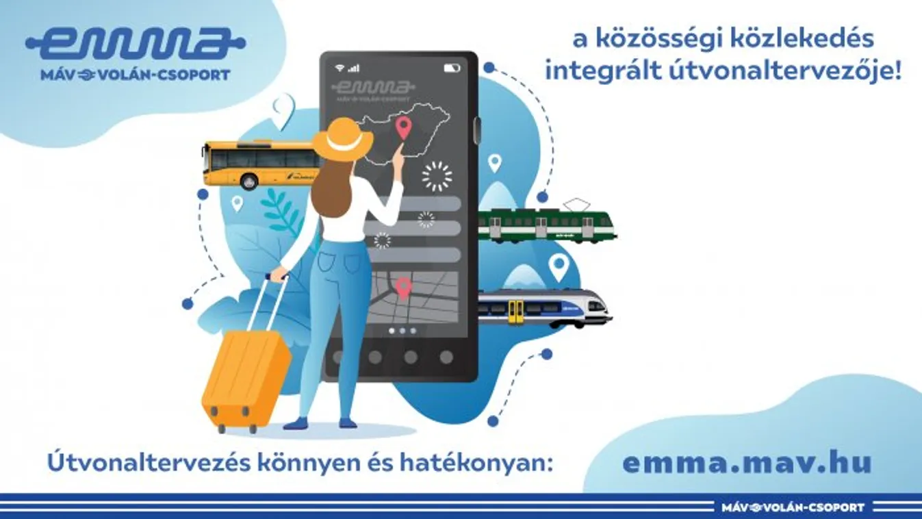 Új funkciókkal bővül EMMA, a MÁV új útvonaltervezője