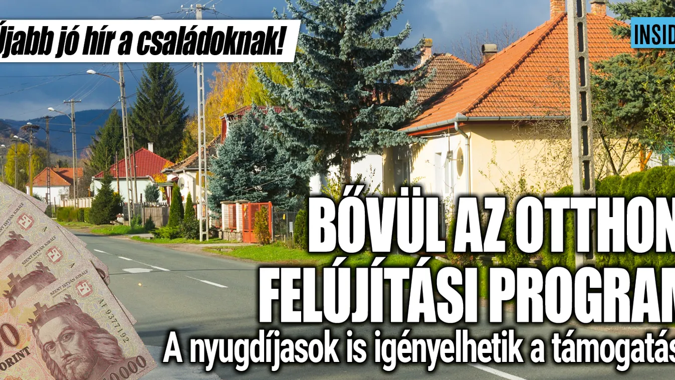 Bővítik az otthonfelújítási programot: ők is igénybe vehetik