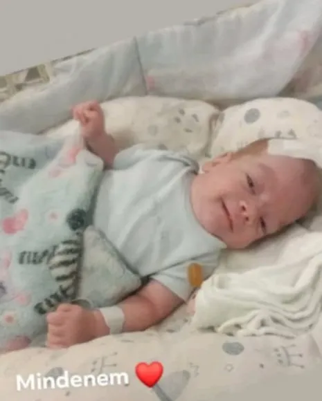 Toldi Dominik 2024. november 1-én császármetszéssel látta meg a napvilágot.